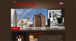 Desktop Screenshot of hotelcremonaviale.com